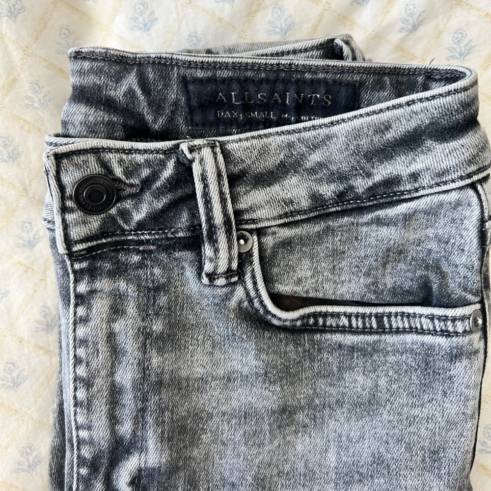 AllSaints Denim Acid Wash